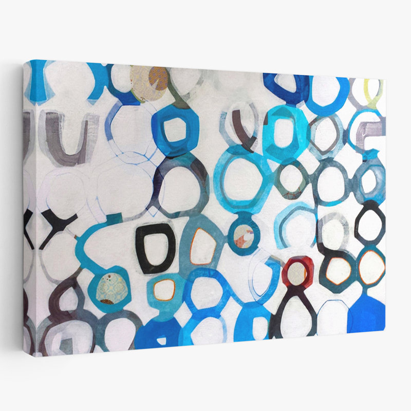 Evolution - Abstracts Art contemporain, H 16 po x l 24 po