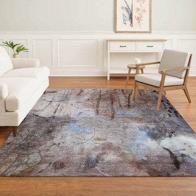 Tapis abstrait lavable à la machine de qualité supérieure Mayfield AMF2032