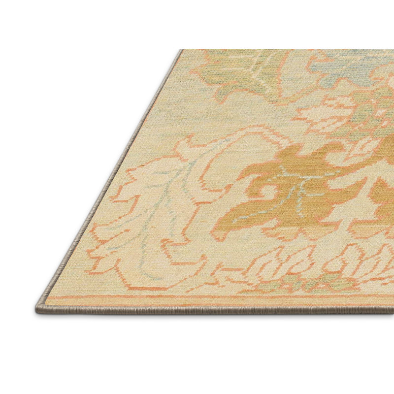 Tapis décoratif multicolore à motif abstrait, Rectangle 3 pi x 5 pi