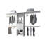 Système d'organisation modulaire blanc avec tringles suspendues-1261721397-1261721396