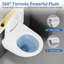 Ebern Designs Ohaus 1.68L LPF Round Wall Mounted Wall Hung Toilets (Seat Included)-793942885