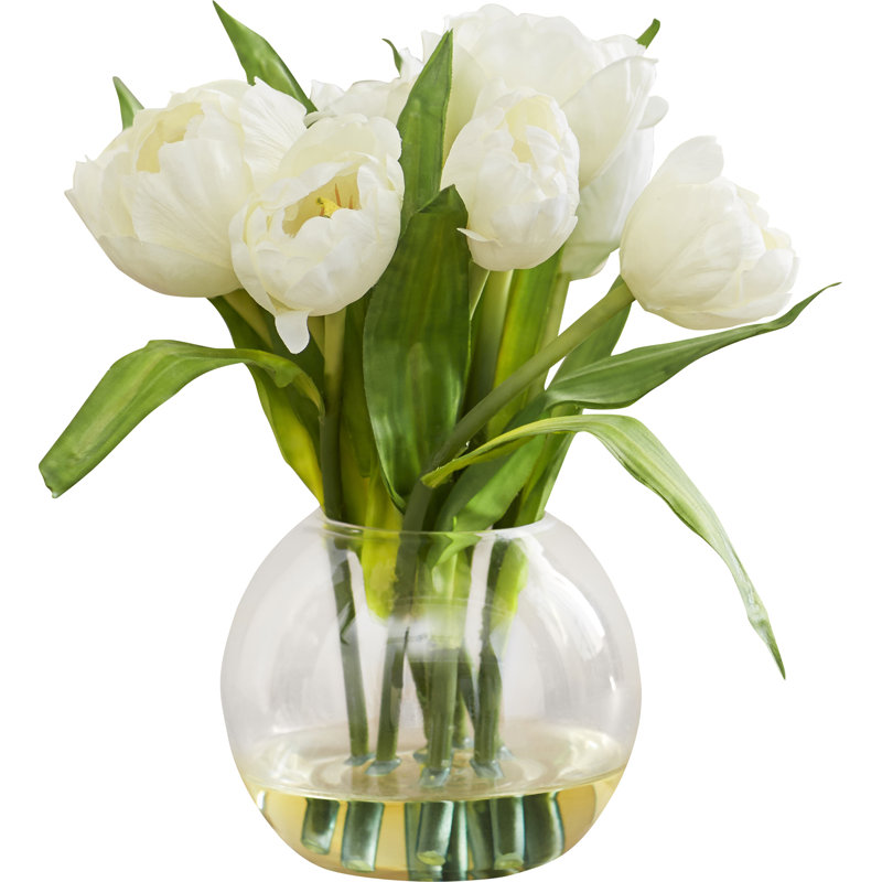 Pièce maîtresse de tulipes en vase