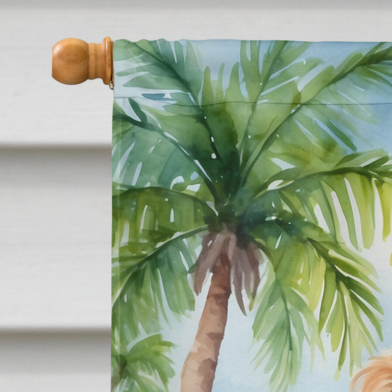 Double Sided 40'' H x 28'' W Polyester Animal House Flag