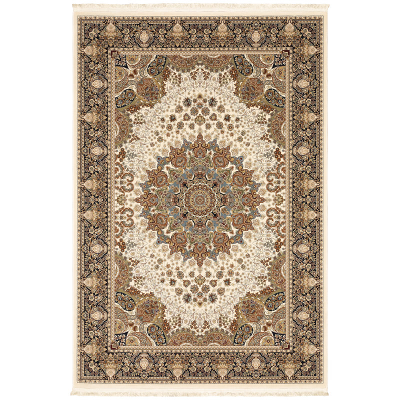 Oriental Indoor Rug, Rectangle 9'10" x 12'10"