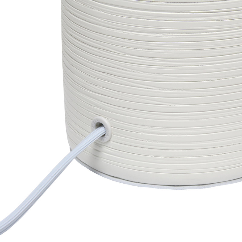 Azize Porcelain Table Lamp, Off White