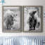 Gretna Green Highland - Ensemble de 2 cadres photo sur toile-1842589331-1842589343