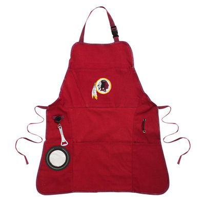NFL Grill Apron with Bottle Opener and Towel Hook