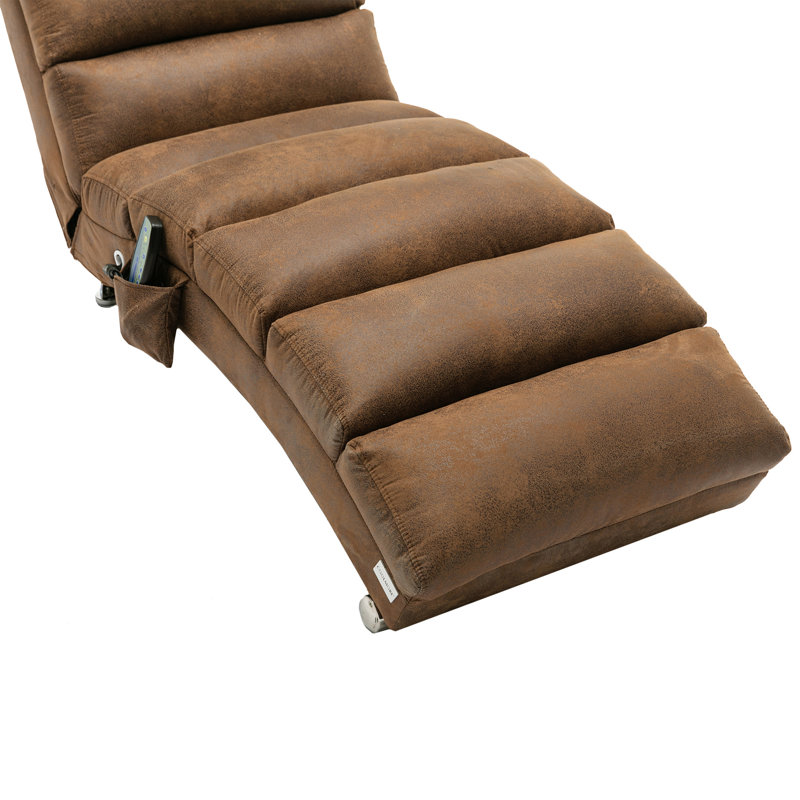 Massage Chaise Lounge Indoor With Remote Control,Ergonomic Electric Massage Long Lounger With 5 Modes For Office, Living Room,Bedroom