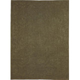 Savonile Ravenna Azm Wool Area Rug in Dark Green