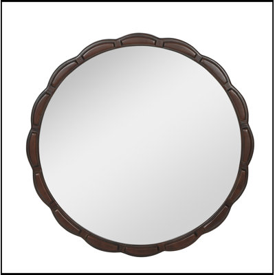 Round Parrett with Wood Frame