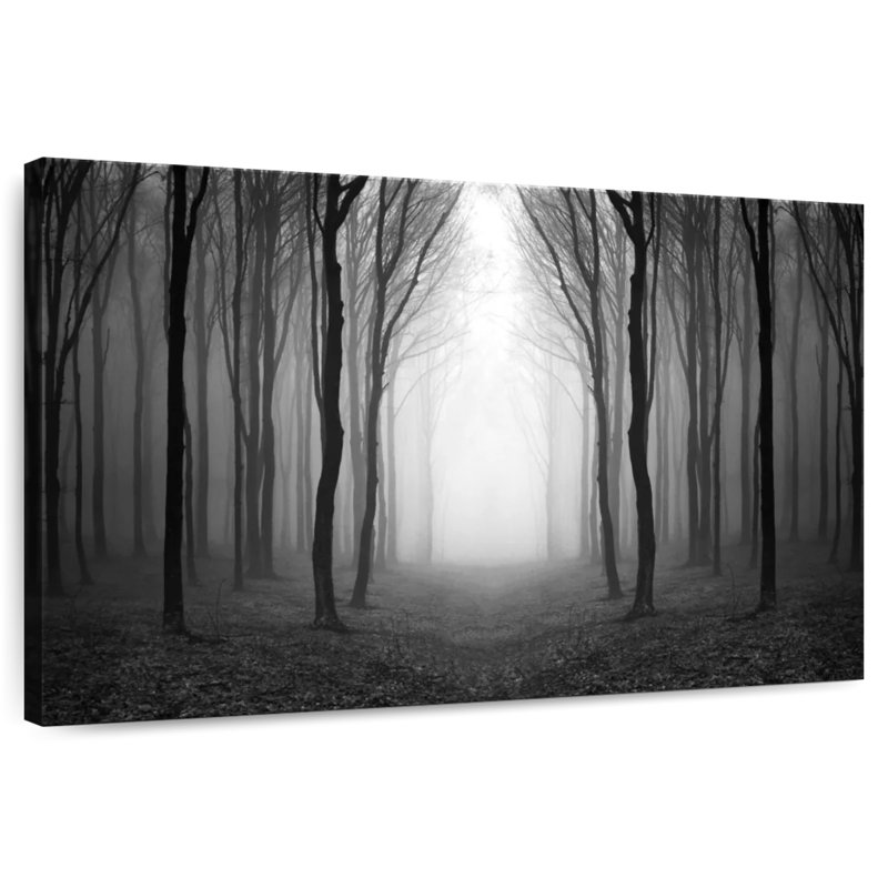 Alvord Dark Woods, 34" H x 51" W