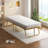 Mercer41 Folding Bed With Mattress - 75x38 Size Bed Frame - Portable Foldable Roll Away Adult Bed For Guest - 4-inch Thick Memory Foam Mattress - Space Saving Fold Up Bed For Easy Storage