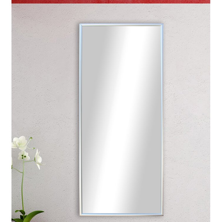 Sonata Rectangular Wall Decor Mirror Bathroom Mirror With Shelf