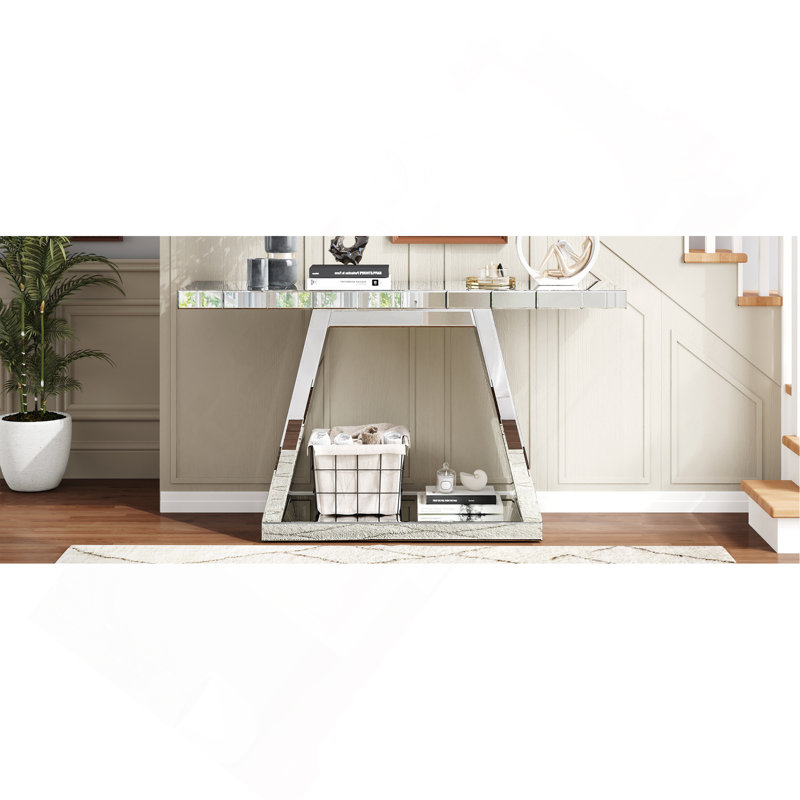 Table d'entrée 55,8 po Modern Luxury Full-Body Mirror