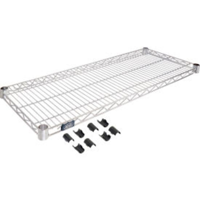 Tablette à fil standard, H 1,75 po x l 42 po x P 14 po