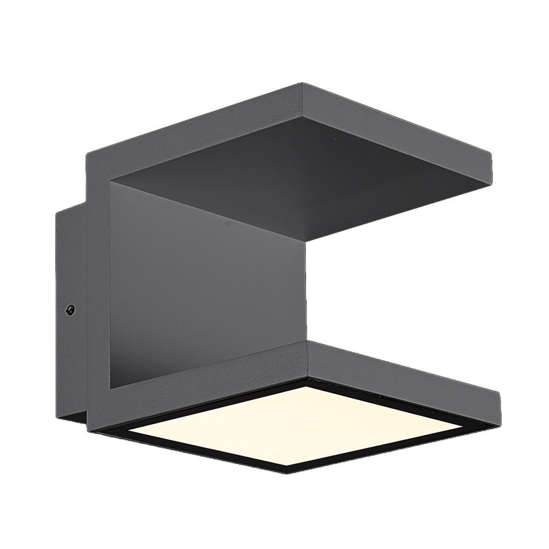 Rail LED Wall Light, Black