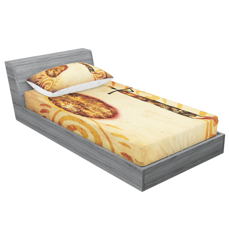 Microfiber Sheet Set, Twin XL Sheet Set with Fitted Sheet
