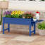 Jardinière en poly surélevée avec pattes-1038902533