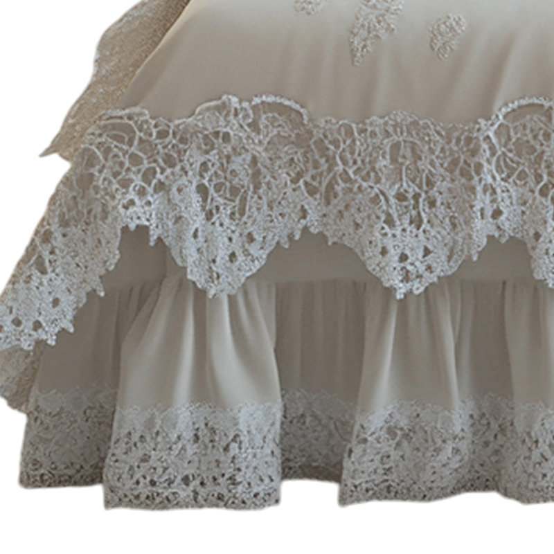 European Lace Bed Skirt