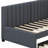 Upholstered Twin Size Daybed with Trundle-94909573