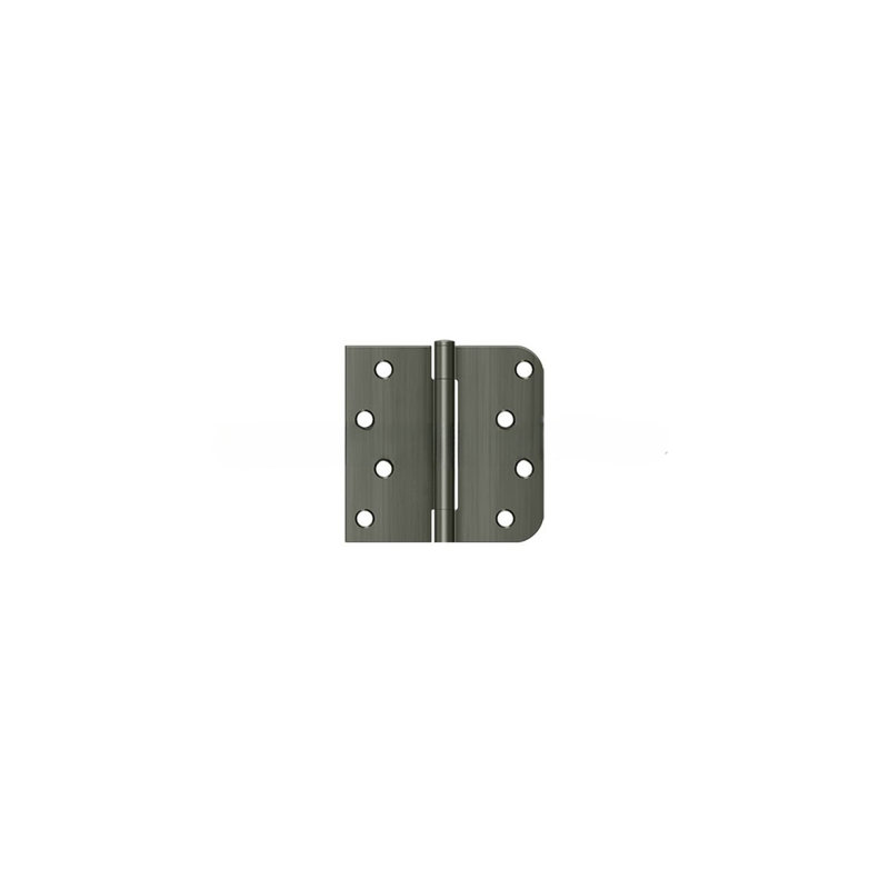 Steel Butt Bearing Hinge, Antique Nickel