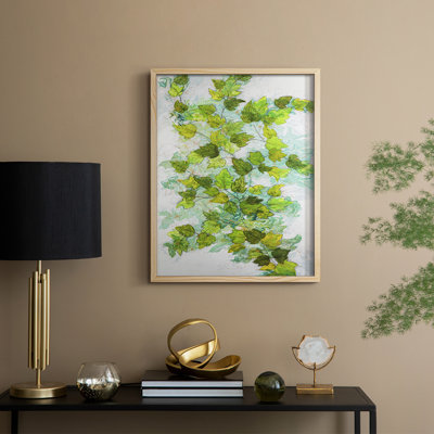 Ivy Framed Print - Solid Wood