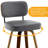 Hesperange Swivel Upholstered Counter Stool-1483885856