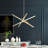 Burcker Aluminum Dimmable LED Modern Linear Chandelier-70693019-102743058