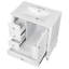 Meuble-lavabo de salle de bain de 76 cm avec lavabo, meuble-lavabo autoportant blanc avec lavabo en céramique-982677323