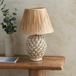 Layered Leaf Table Lamp