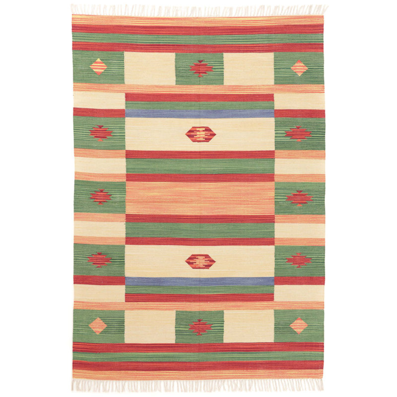Southwestern Hand Woven Area Rug, Rectangle 140 x 200cm