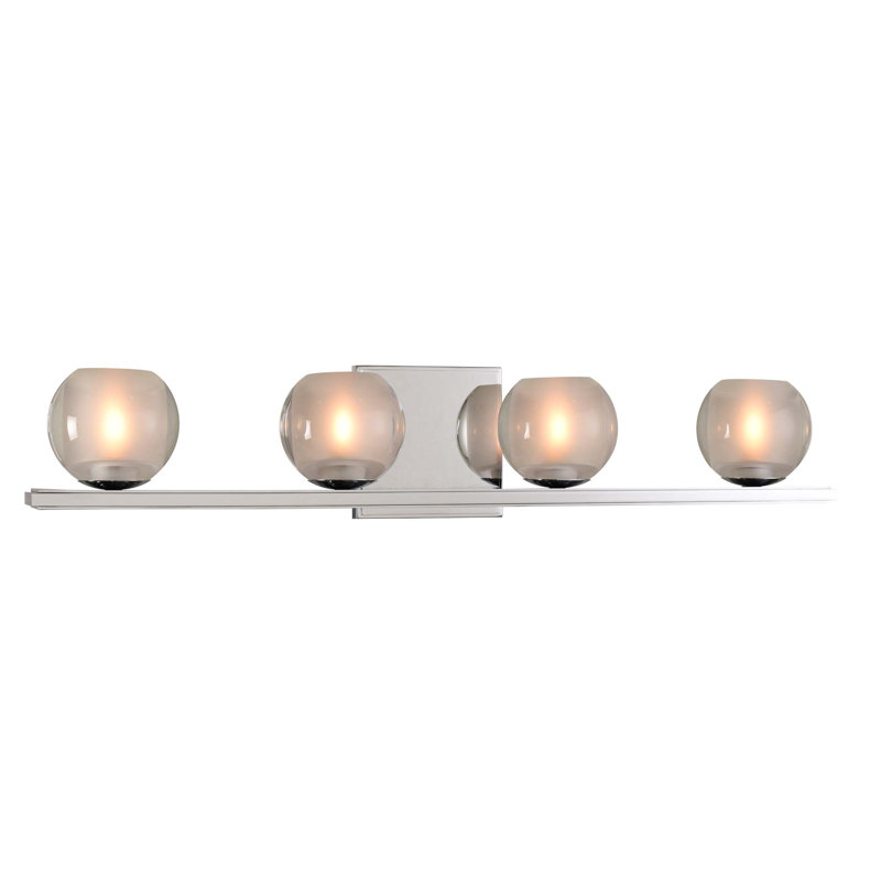 Luminaire pour meuble-lavabo Corona, Chrome