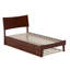 Phoenix Wood Platform Bed with Trundle-223210851-223210861