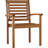 Anautica 4 - Person Wood Patio Dining Set with Round Table