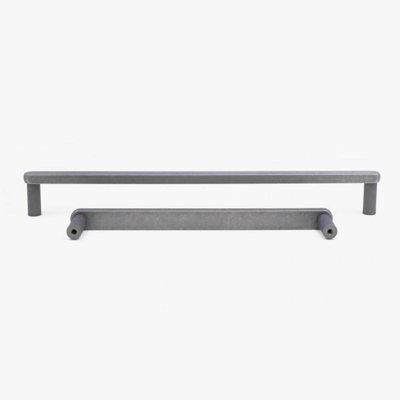 Ribbed Appliance Pull with Fluted Stems