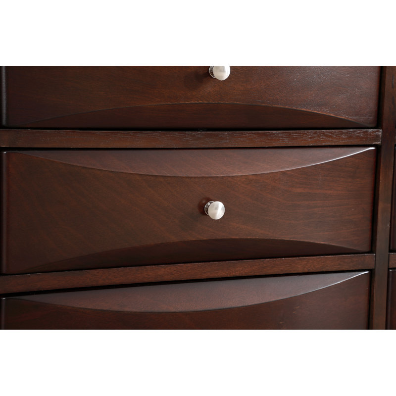 Marilla 47'' W 6 - Drawer Dresser, Cappaccino