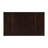 Rectangular 52-Inch Extension Dining Table, Cappuccino
