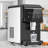 12 in. 100+ lbs. /24H Countertop Ice Maker Automatic Drop Clear Ice Cubes in Black Portable Moving Ice Machine