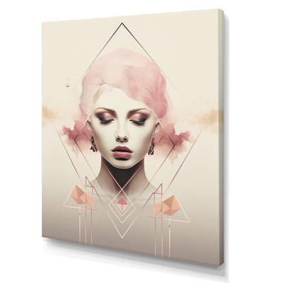 Portrait Art Nouveau Sweet Playfulness