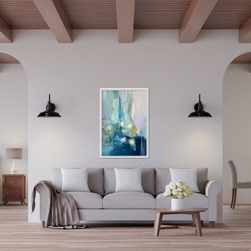 Abstract The Falls, 40" H x 30" W