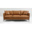 Olivieri 85'' Leather Sofa