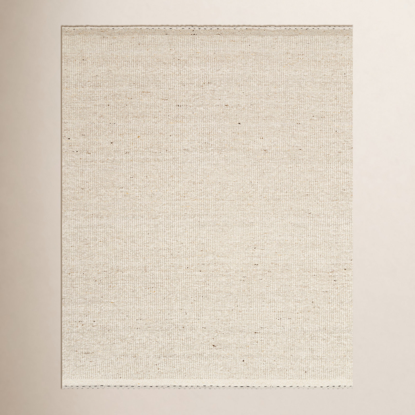 Larissa Oatmeal Hand-Woven Rug, Rectangle 5' x 7'6"