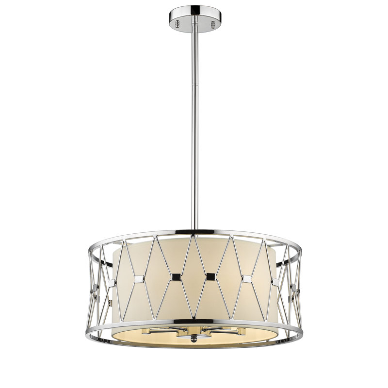 Lustre tambour 5 lumières Transitional