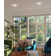 Brilli 4"W "Get in Sync" Color Tunable LED Canless Recessed Downlight Flush Mount Light Fixture