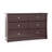 Crescent 6 Drawer Double Dresser-19300459