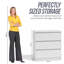 70 cm W Chest of 3 Drawers-1349160703