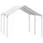 Outsunny 10'X20' Carport Heavy Duty Galvanized Car Canopy With Included Anchor Kit, 3 Reinforced Steel Cables-124386563