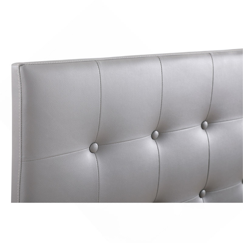 King Headboard , LIGHT GREY, Light Gray, King