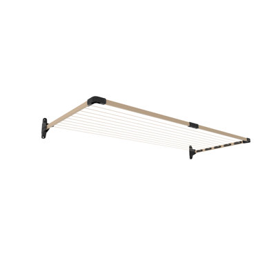 Daytek Steel Fold Down Wall-Mounted Drying Rack