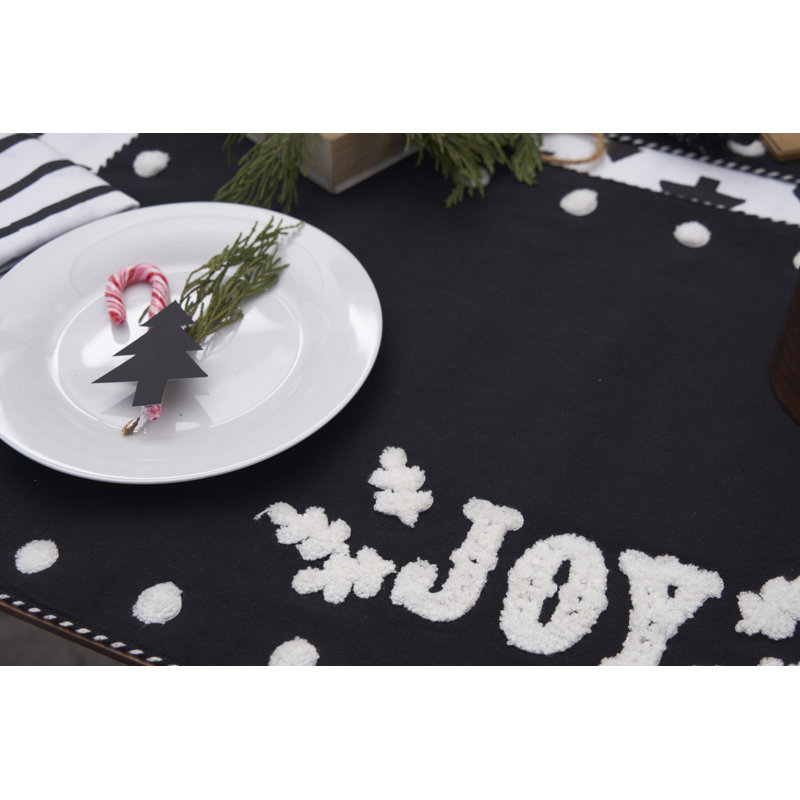 Ensemble de 4 napperons Nordic Joy Onyx
